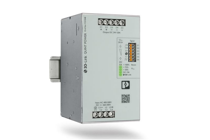 Надеждни захранвания QUINT POWER >100 W с IO-Link Надеждни захранвания QUINT POWER >100 W с IO-Link