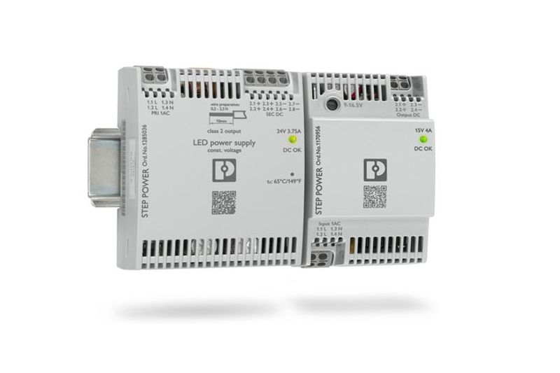 Захранващи модули за сградна автоматизация STEP POWER на Phoenix Contact