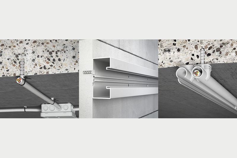 Ново поколение пластмасови анкери OBO Delta-Push