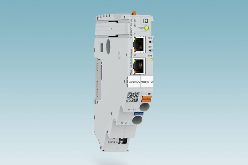 Phoenix Contact добавя захранващ модул с Modbus/TCP към серията прекъсвачи Caparoc