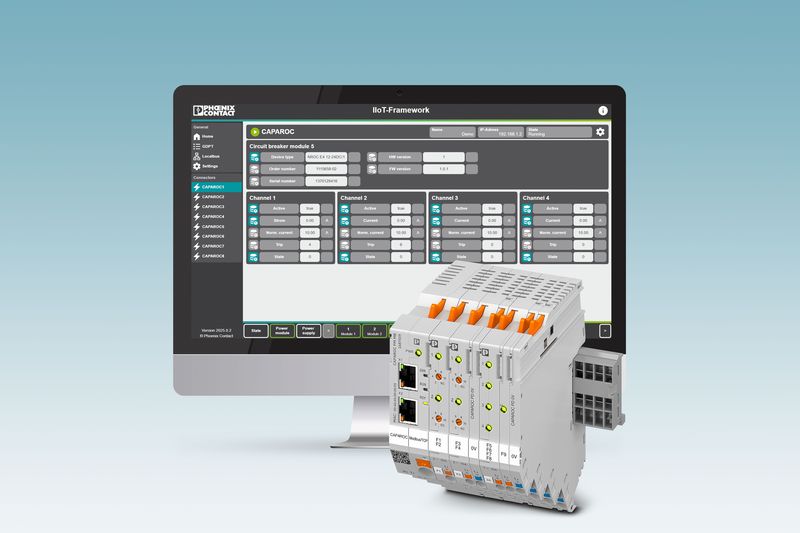 Phoenix Contact добави IIoT функционалност за прекъсвачите Caparoc