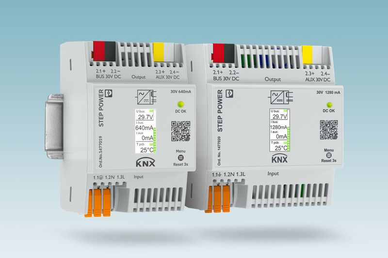 Phoenix Contact разширява фамилията захранвания за сградна автоматизация Step Power с модели с до 1900 mA