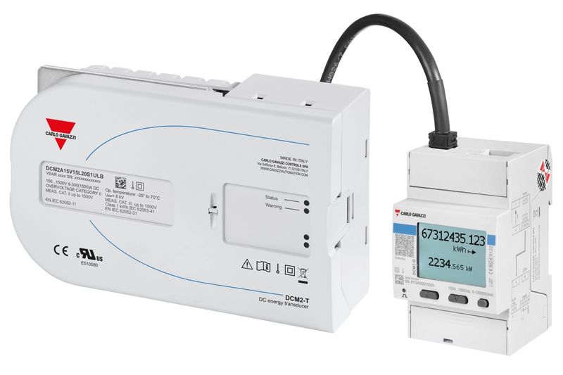 Нов мощен DC електромер DCM2 за BESS и MCS на Carlo Gavazzi Нов мощен DC електромер DCM2 за BESS и MCS на Carlo Gavazzi